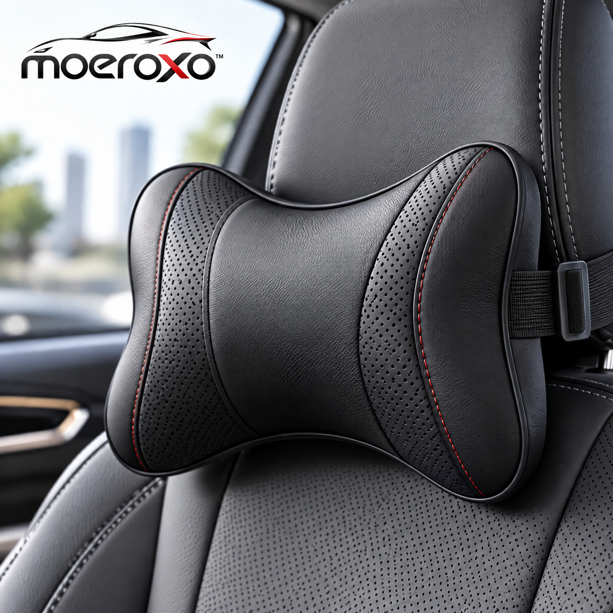 moeroxo™ Luxury Memory Foam Car Neck Pillow