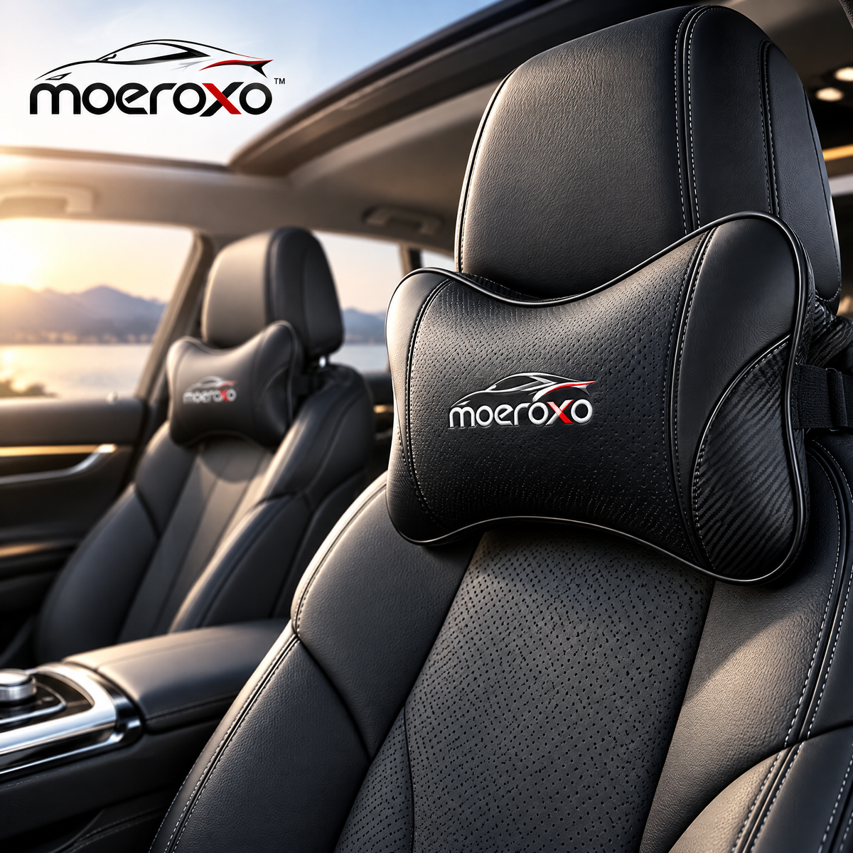 moeroxo™ Luxury Memory Foam Car Neck Pillow