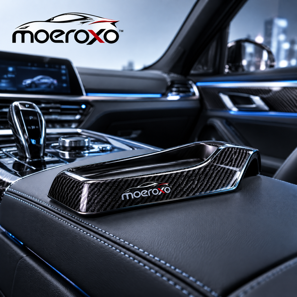 moeroxo™ Carbon Fiber Steering Wheel Trim Cover