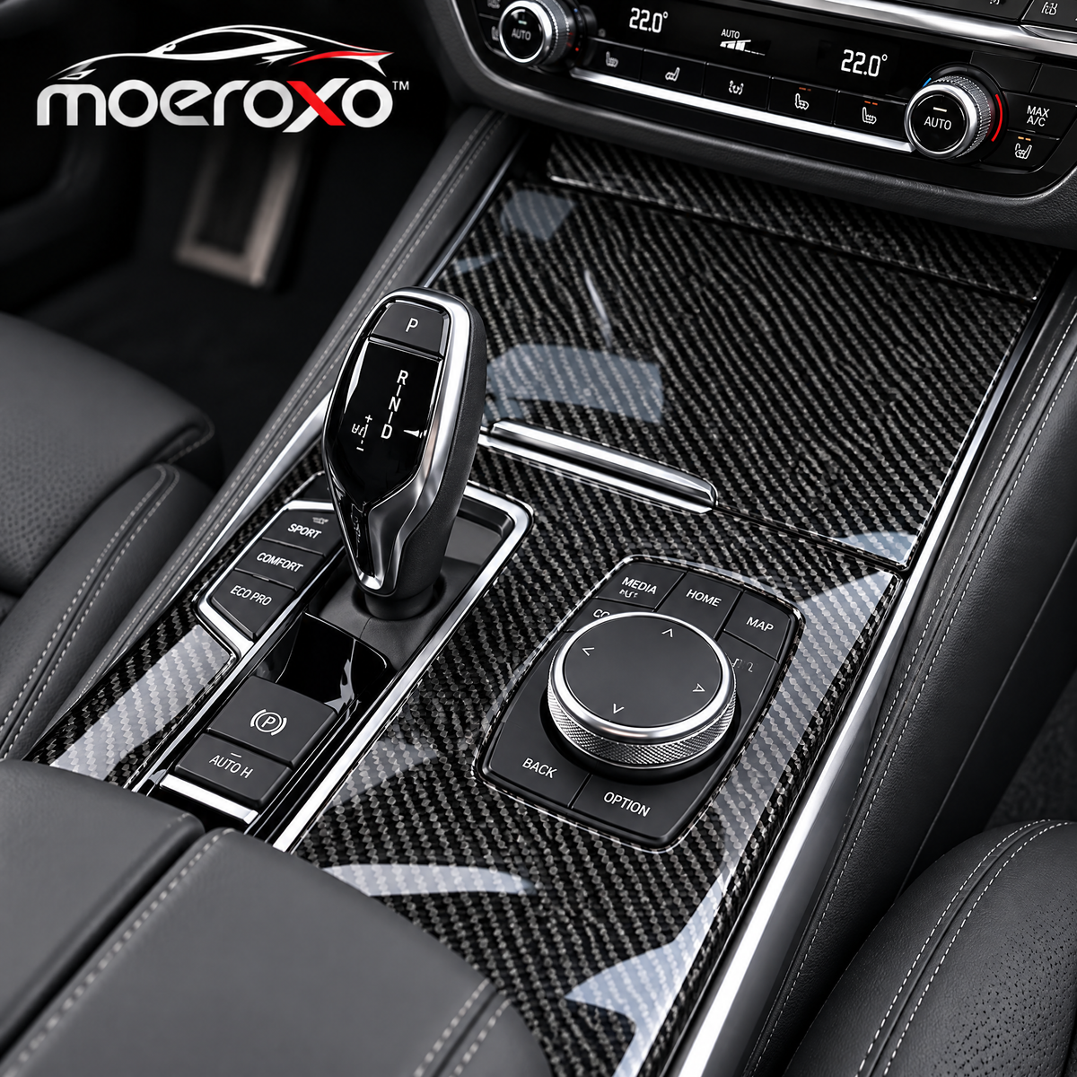 moeroxo™ Carbon Fiber Center Console Cover