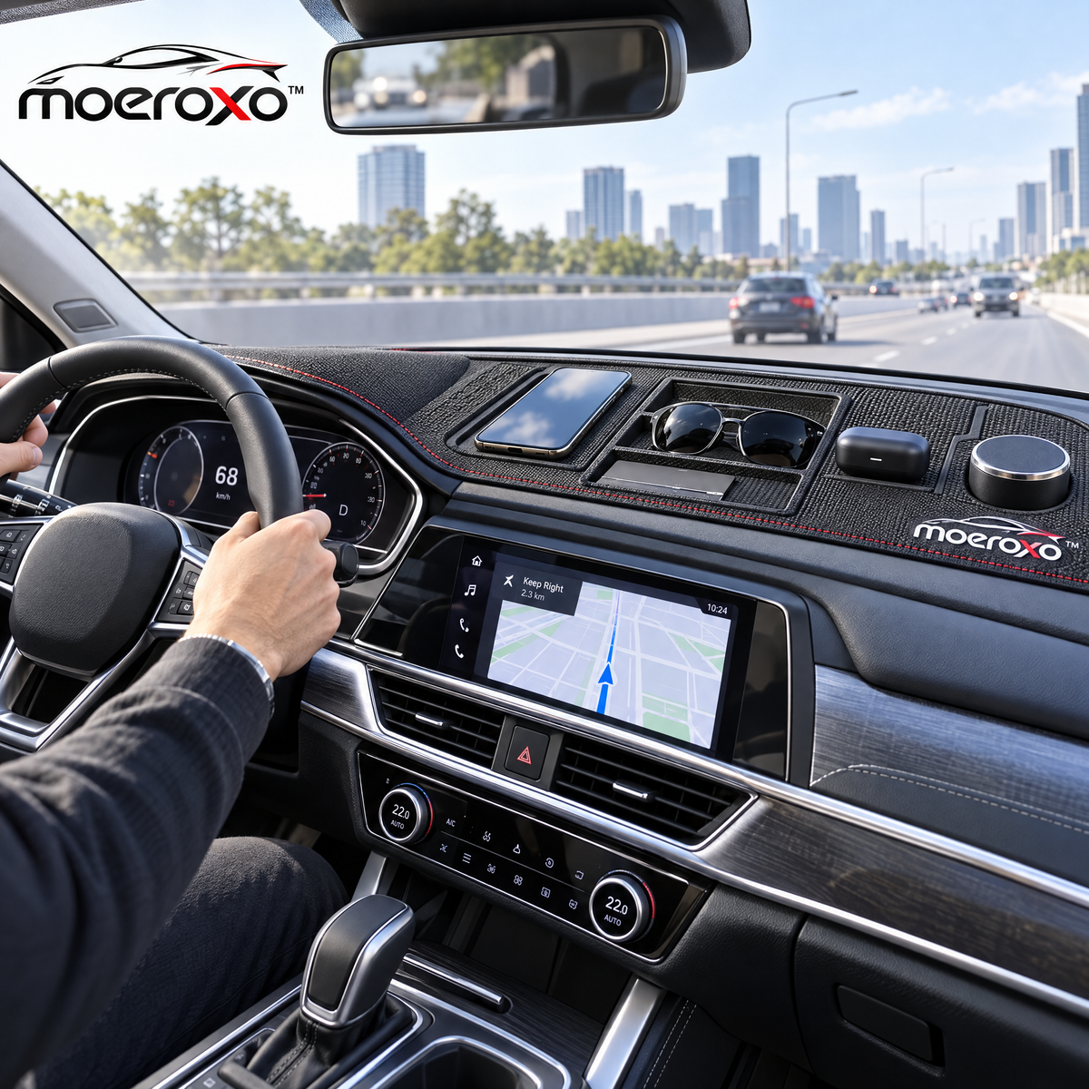 moeroxo™ Luxury Dashboard Anti Slip Mat