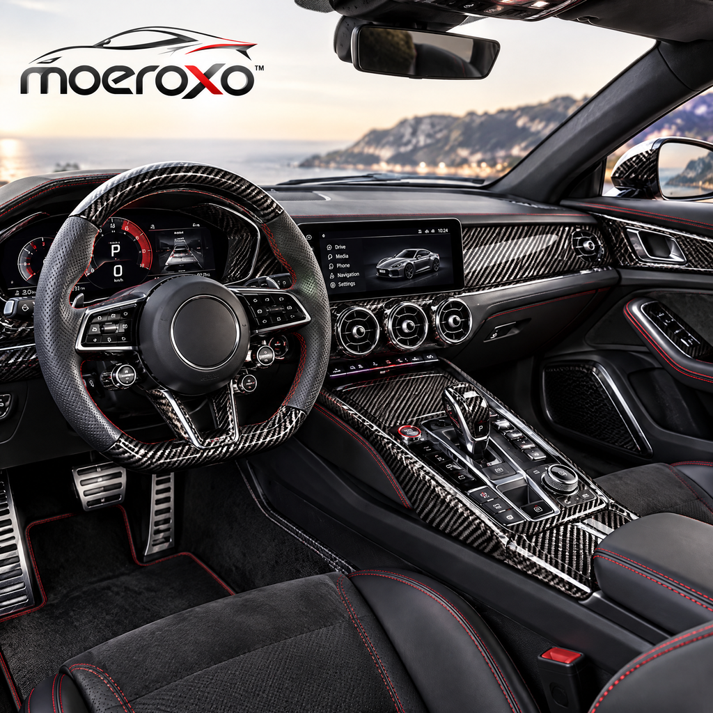 moeroxo™ Carbon Fiber Interior Trim Kit