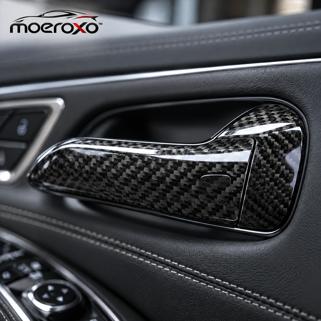 moeroxo™ Premium Carbon Fiber Door Handle Cover Set