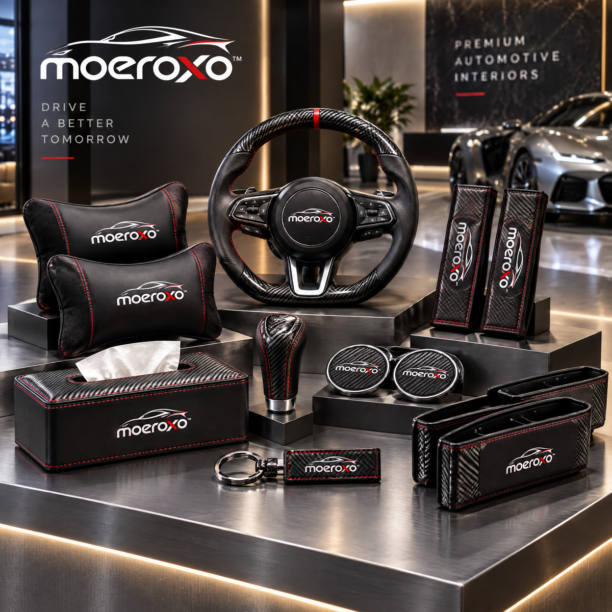 moeroxo™ Premium Automotive Interior Upgrade Kit